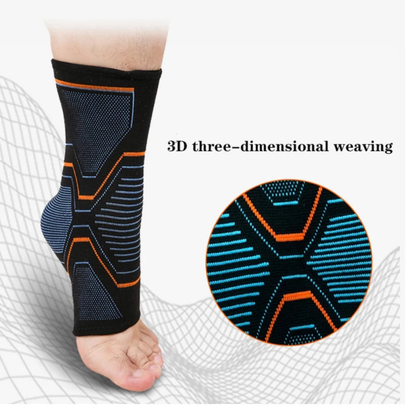 1 PCS Protective Ankle Support Basketball Football Ankle Brace Compression Nylon Strap Belt Ankle Protector Socks