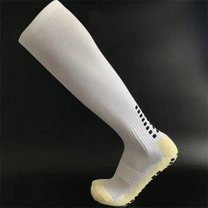 1/2PCS SLIP Football Socks Calf Non Slip Soccer Cycling Sports Socks Mens Women
