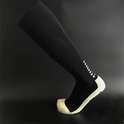 1/2PCS SLIP Football Socks Calf Non Slip Soccer Cycling Sports Socks Mens Women